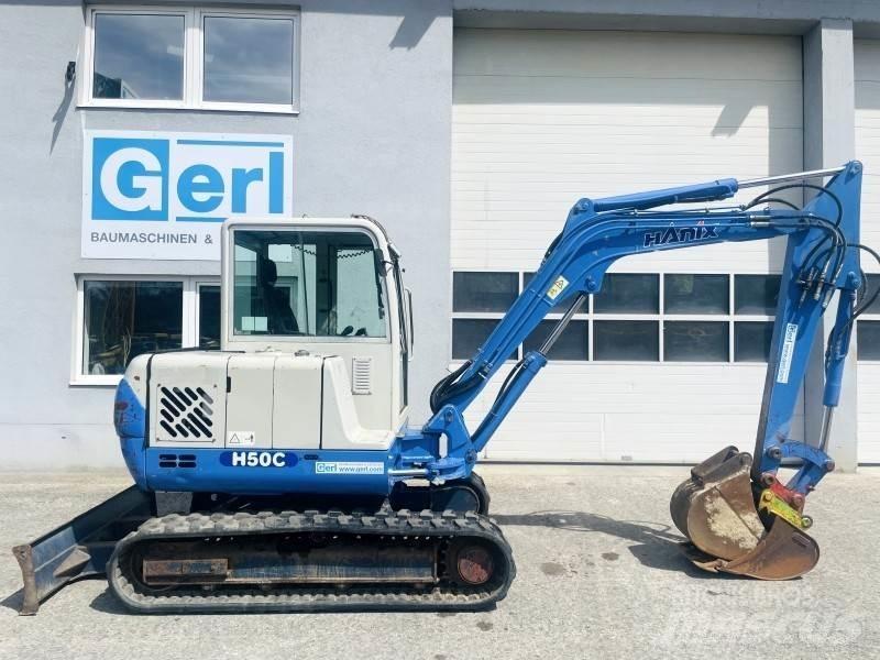 Hanix H50C Mini excavatoare < 7t