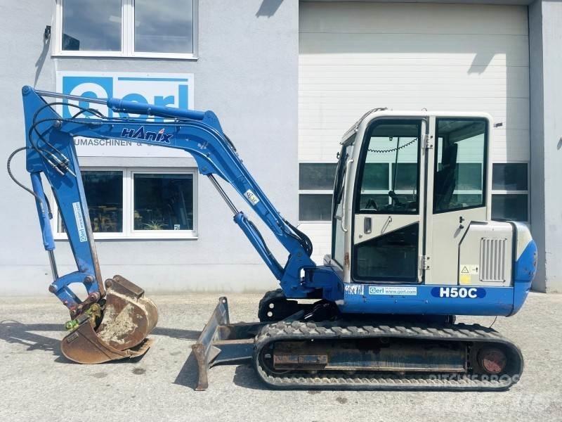Hanix H50C Mini excavatoare < 7t