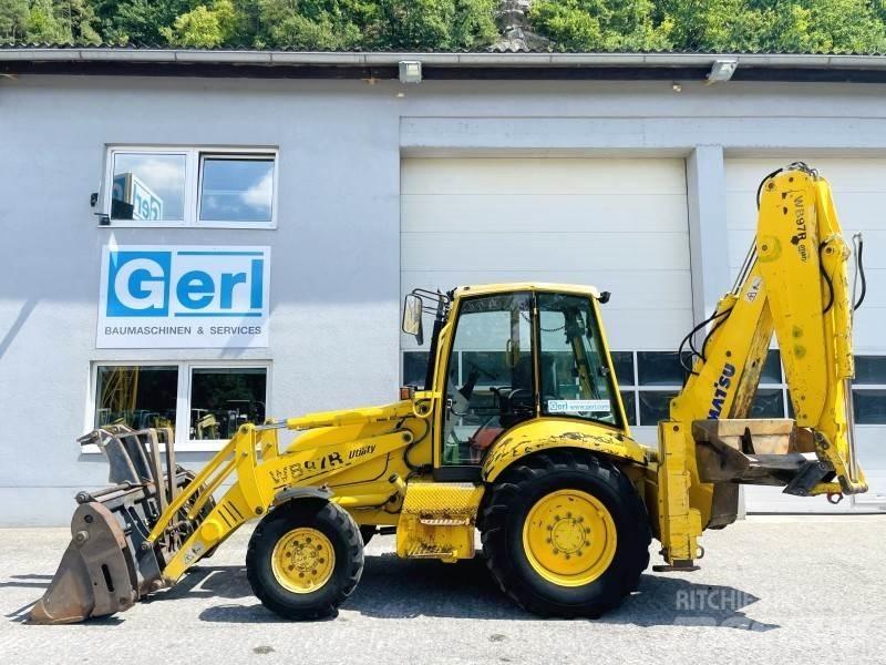 Komatsu WB97R-2 Buldoexcavatoare