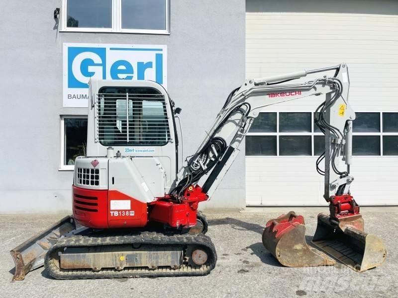 Takeuchi TB138FR Mini excavatoare < 7t
