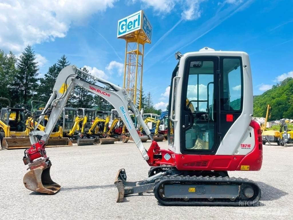 Takeuchi TB216 Mini excavatoare < 7t
