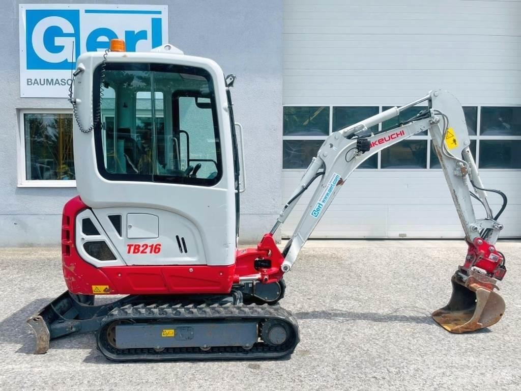 Takeuchi TB216 Mini excavatoare < 7t