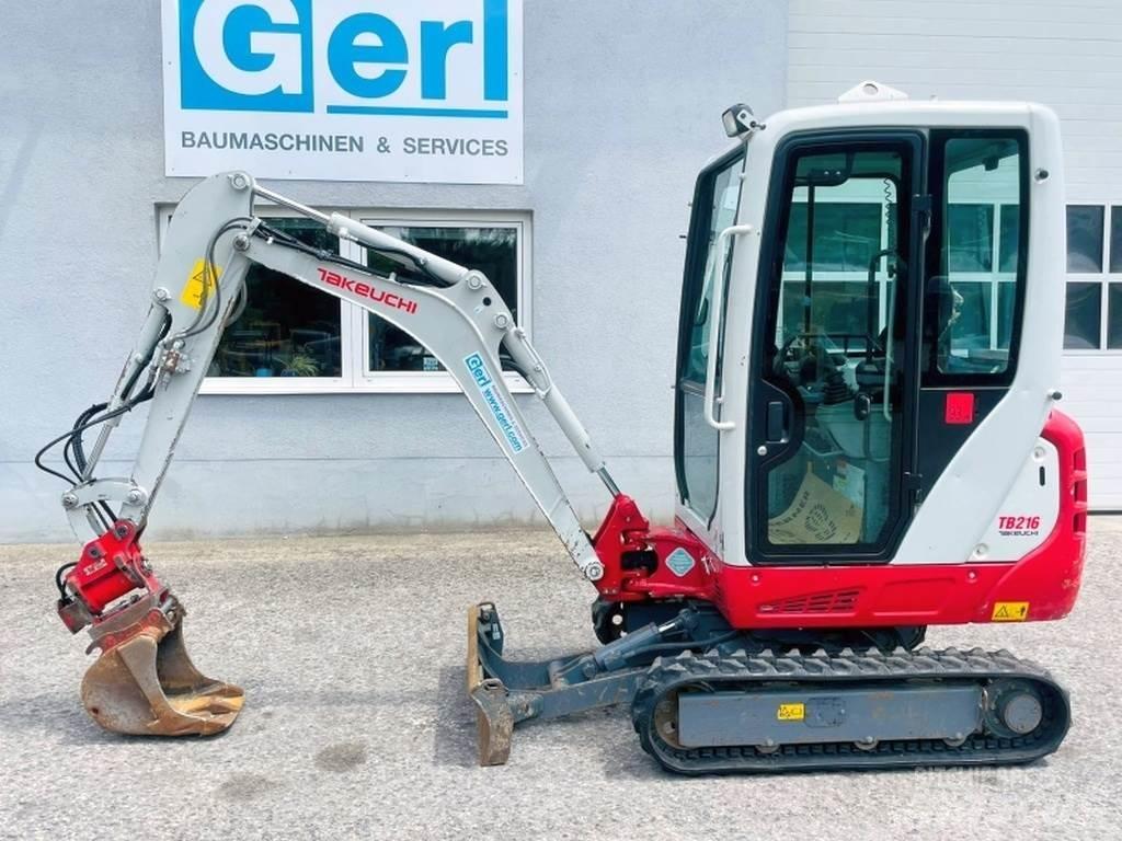 Takeuchi TB216 Mini excavatoare < 7t
