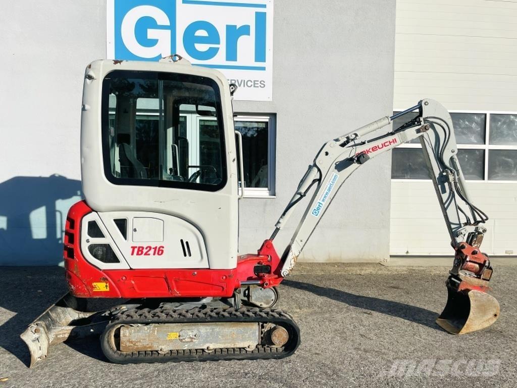 Takeuchi TB216 Mini excavatoare < 7t