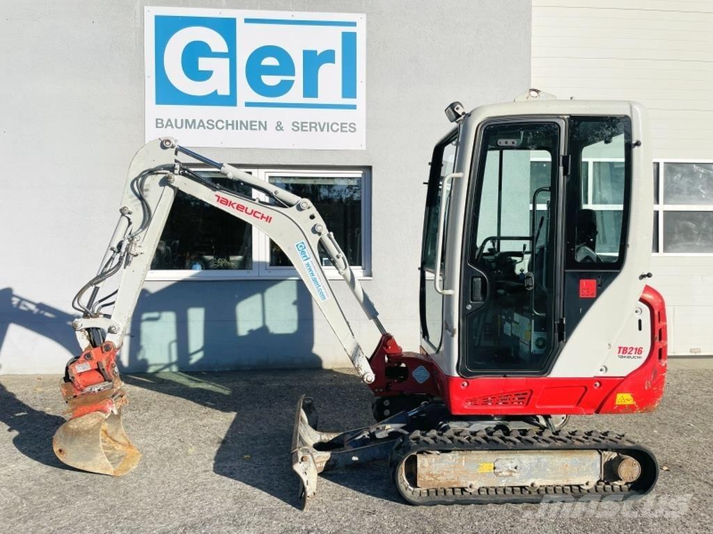 Takeuchi TB216 Mini excavatoare < 7t