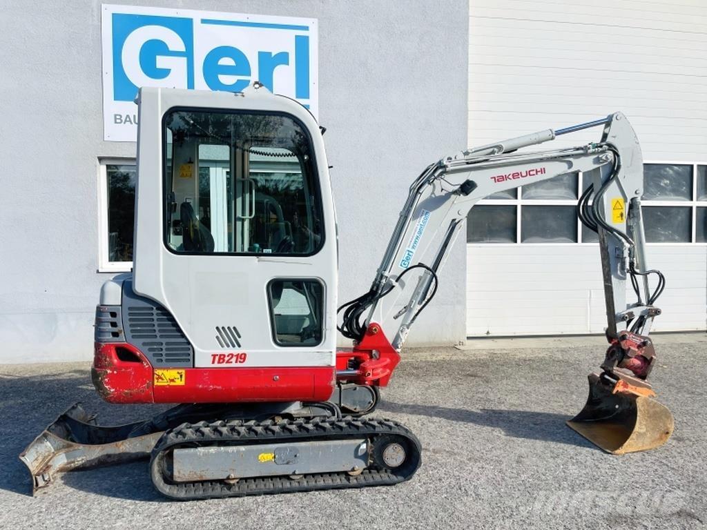 Takeuchi TB219 Mini excavatoare < 7t