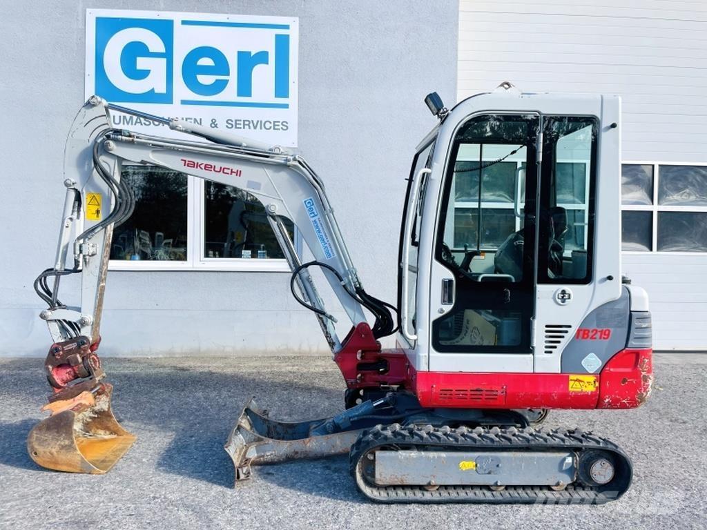 Takeuchi TB219 Mini excavatoare < 7t