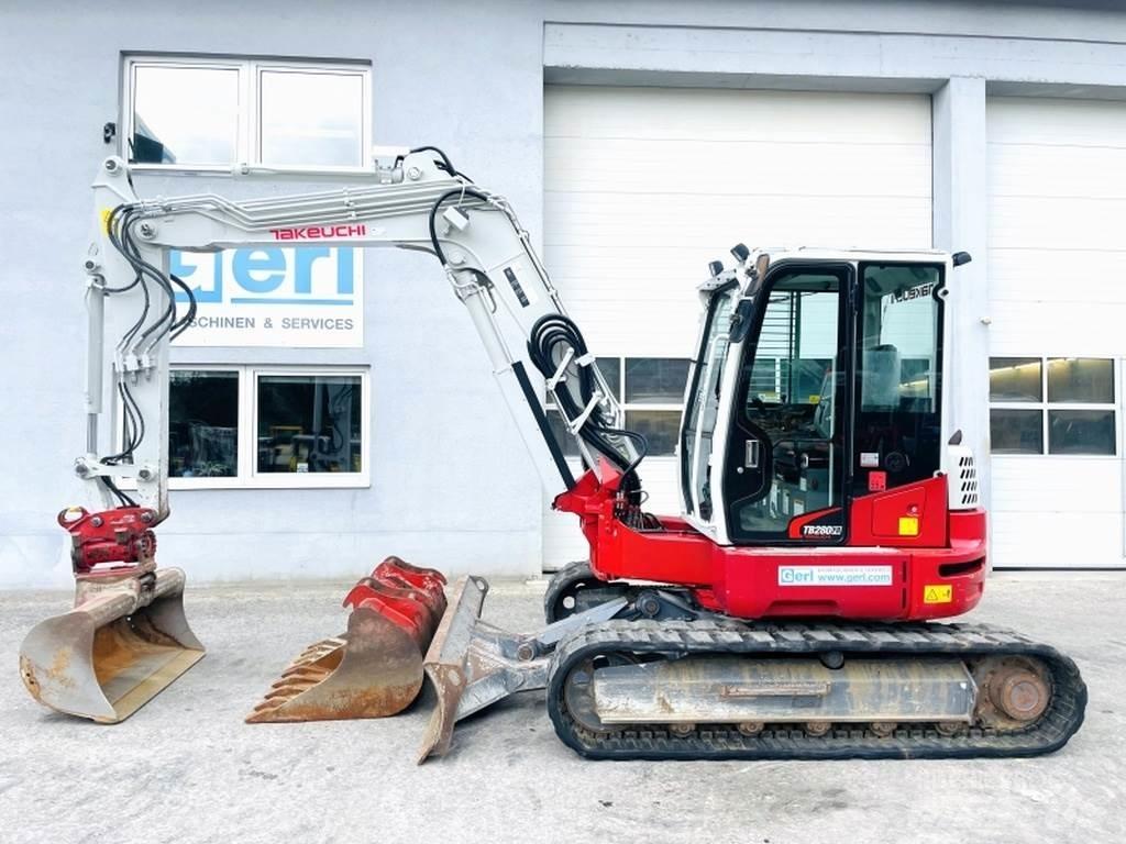 Takeuchi TB280FR Mini excavatoare < 7t