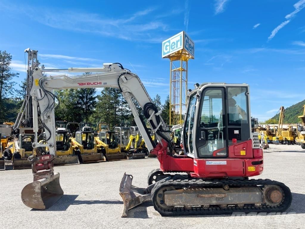 Takeuchi TB280FR Mini excavatoare < 7t