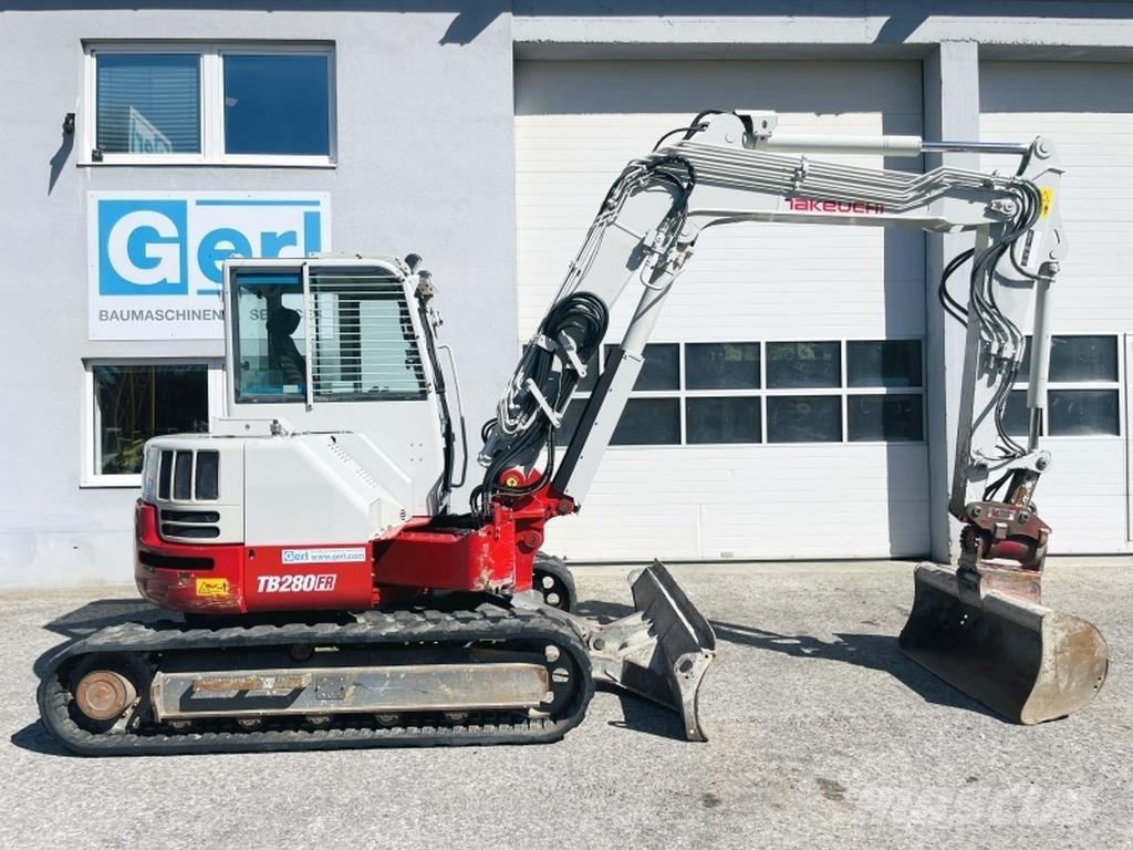 Takeuchi TB280FR Mini excavatoare < 7t