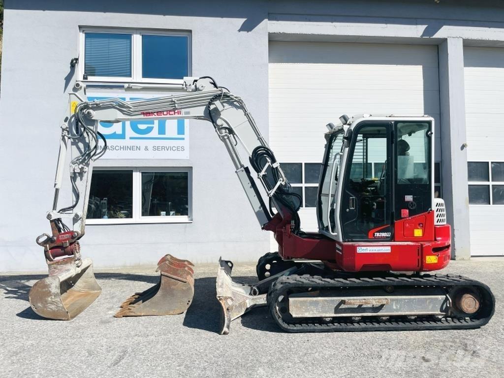 Takeuchi TB280FR Mini excavatoare < 7t