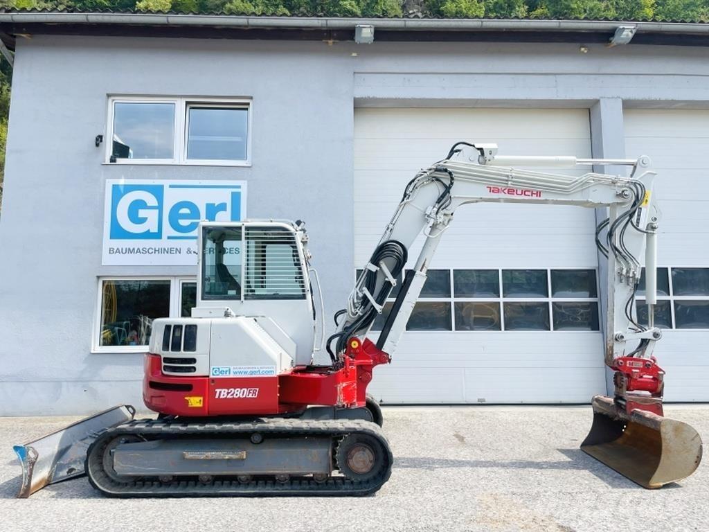 Takeuchi TB280FR Mini excavatoare < 7t