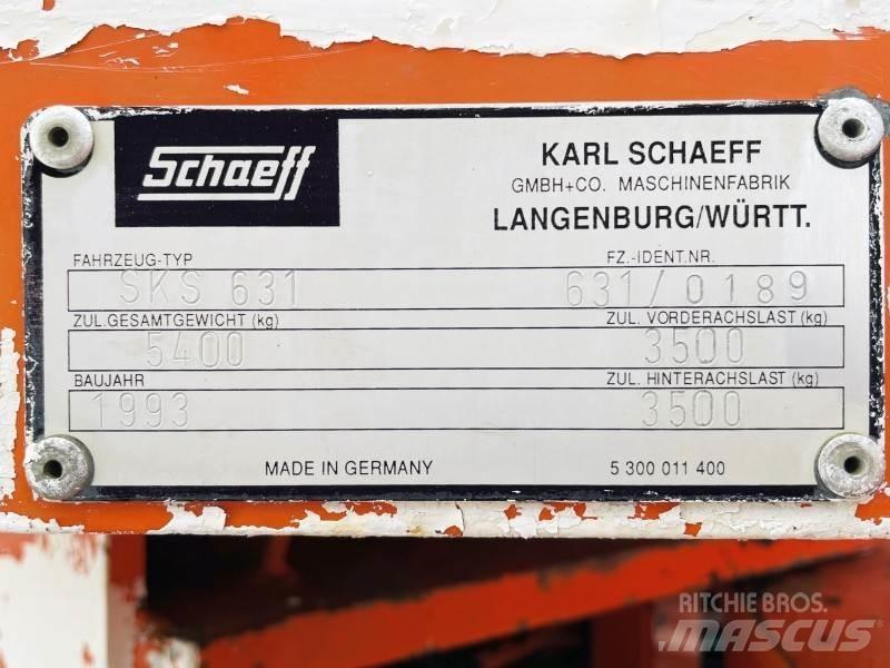 Terex Schaeff SKS 631 Incarcator pe pneuri
