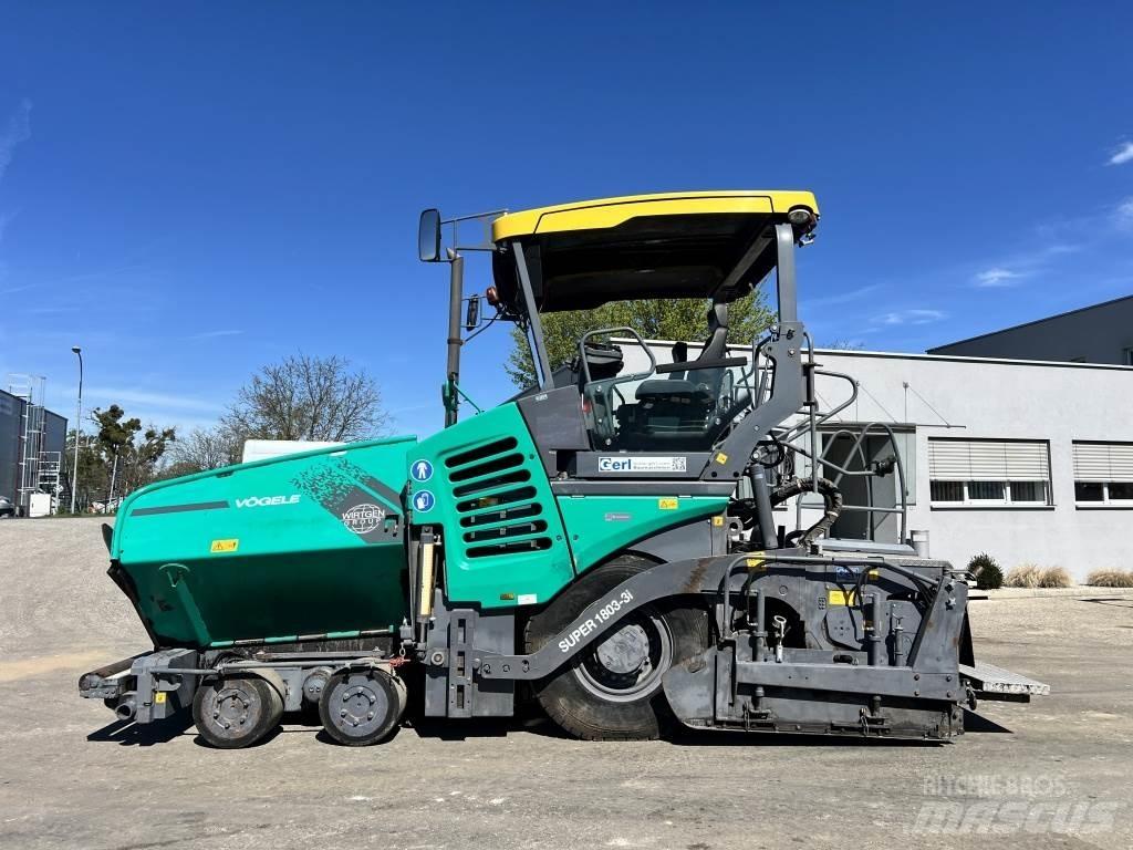 Vögele Super 1803-3i Pavatoare asfalt