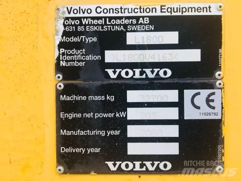 Volvo L 180 D HL Incarcator pe pneuri