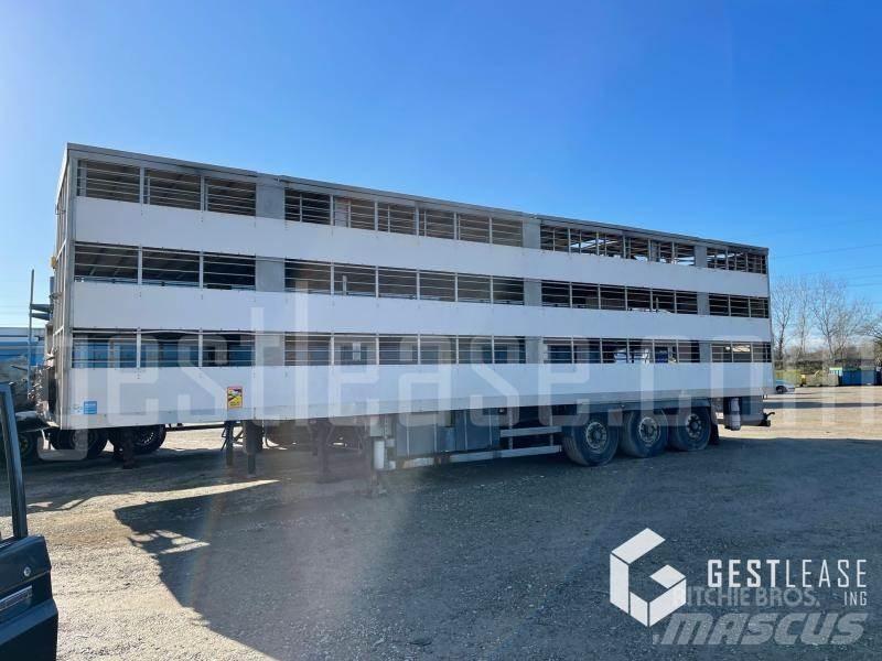 Samro ST39WG Semi-remorci transport animale
