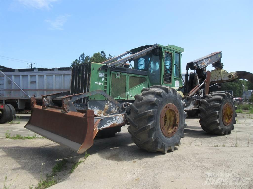 John Deere 748H Utilaje de manevrarea a bustenilor