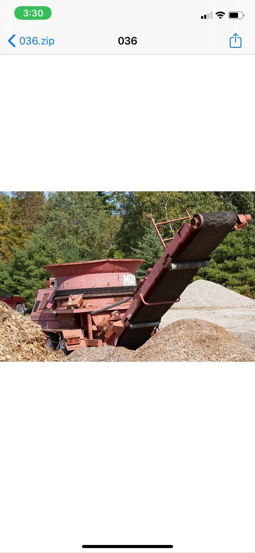 Morbark 950 Gatere