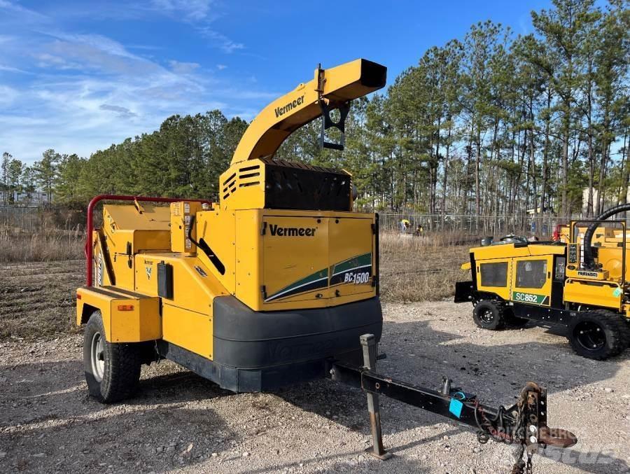 Vermeer BC1500 Masini de tocat lemn
