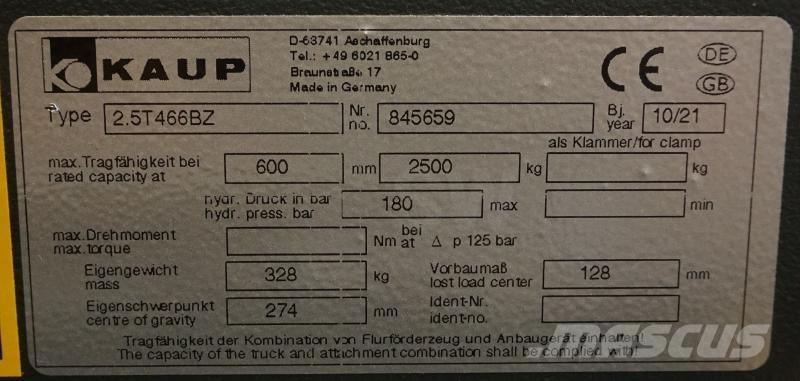 Kaup 2,5T466BZ Alte accesorii si componente