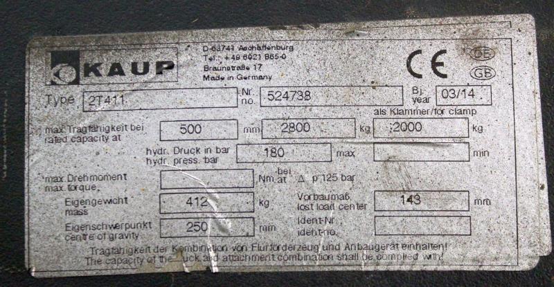 Kaup 2T411 Alte accesorii si componente