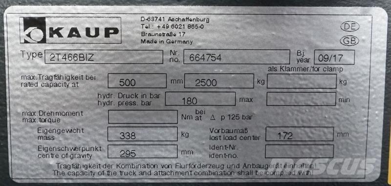 Kaup 2T466BIZ Alte accesorii si componente