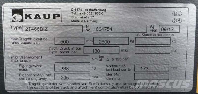 Kaup 2T466BIZ Alte accesorii si componente