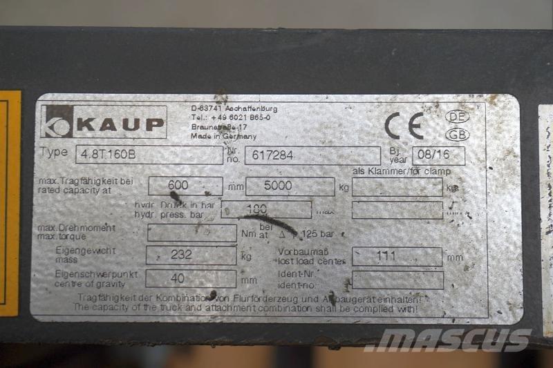 Kaup 4,8T160B Alte accesorii si componente