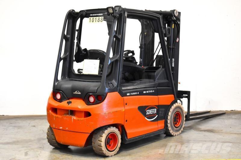 Linde E 30 387 Stivuitor electric