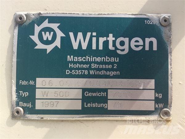 Wirtgen W500 Utilaje asfalt cu freze reci
