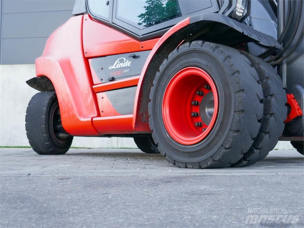 Linde H 80D-03/900 Stivuitor diesel