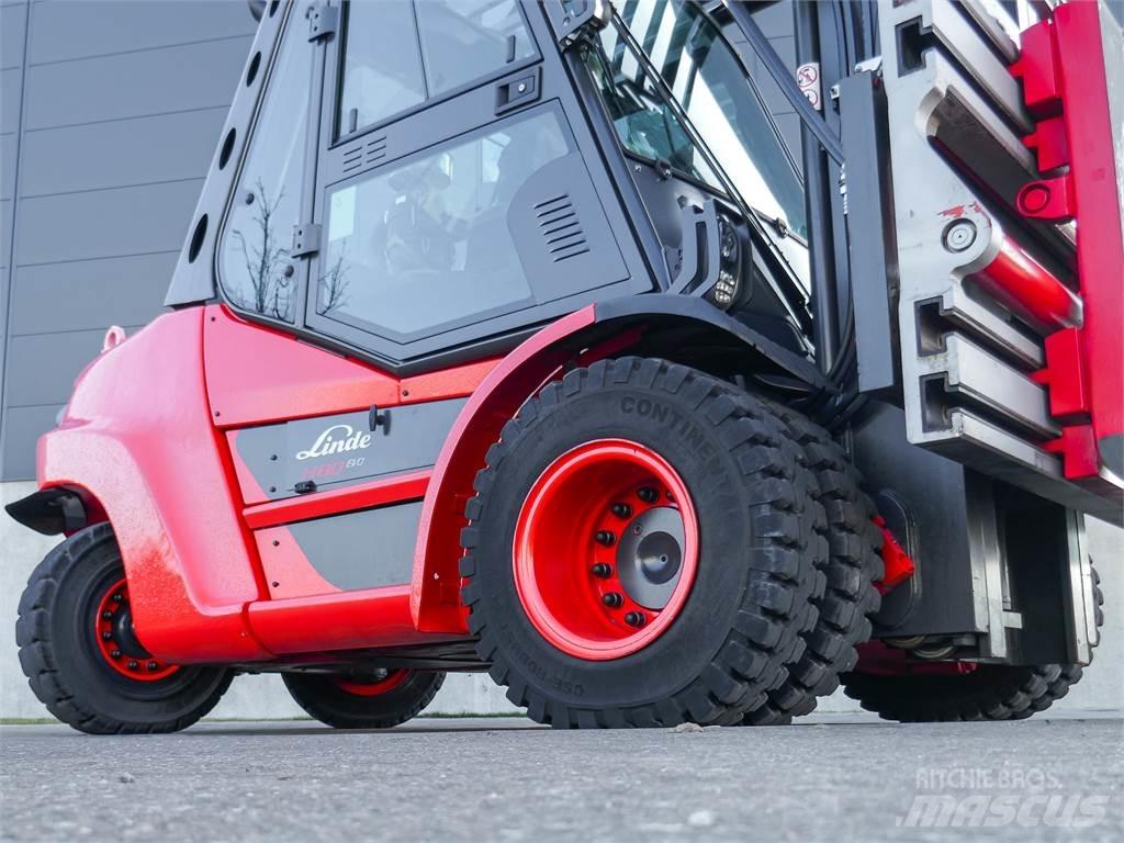 Linde H 80D-03/900 Stivuitor diesel