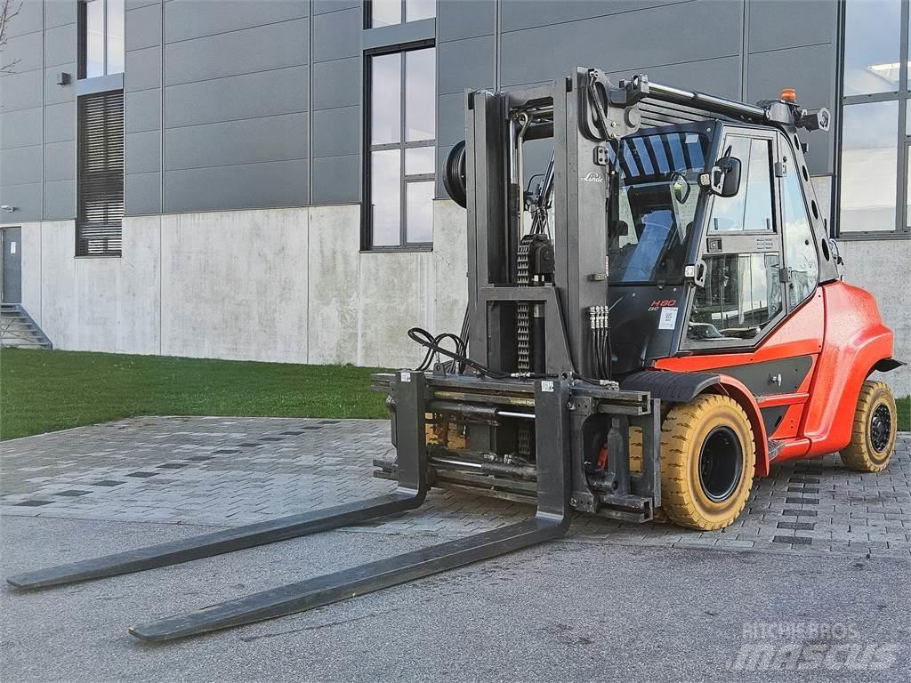 Linde H 80T-03/900 Stivuitor GPL