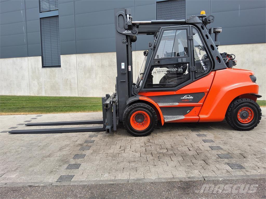 Linde H 80T/900/396 Stivuitor GPL