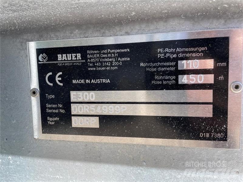 Bauer E 300 Sisteme de irigare