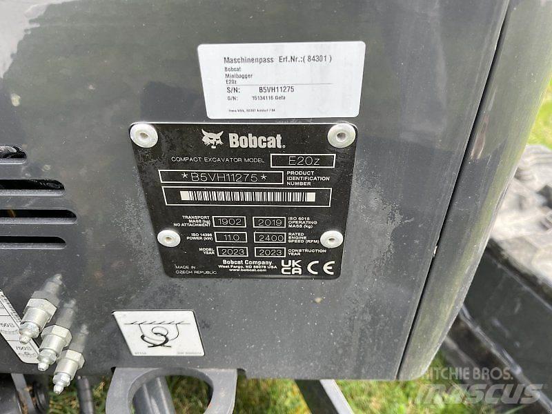 Bobcat E 20z Mini excavatoare < 7t