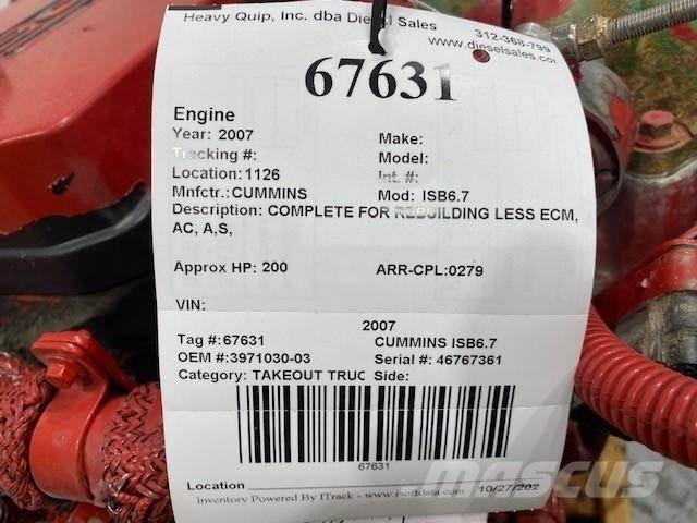 Cummins ISB6.7 Motoare
