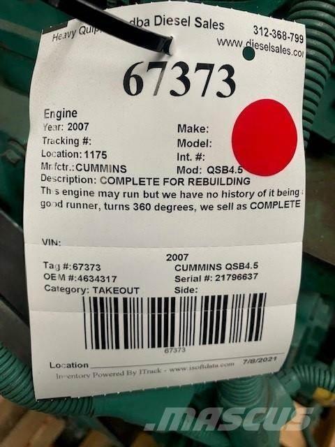 Cummins QSB4.5 Motoare