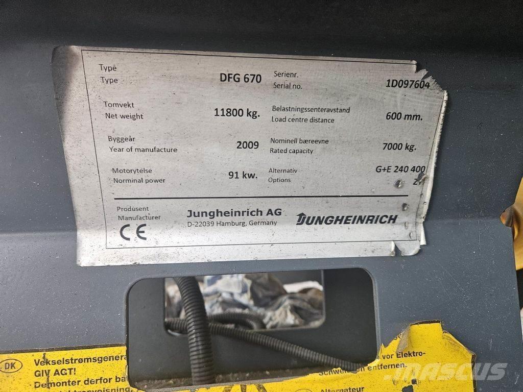 Jungheinrich DFG670 Stivuitor diesel