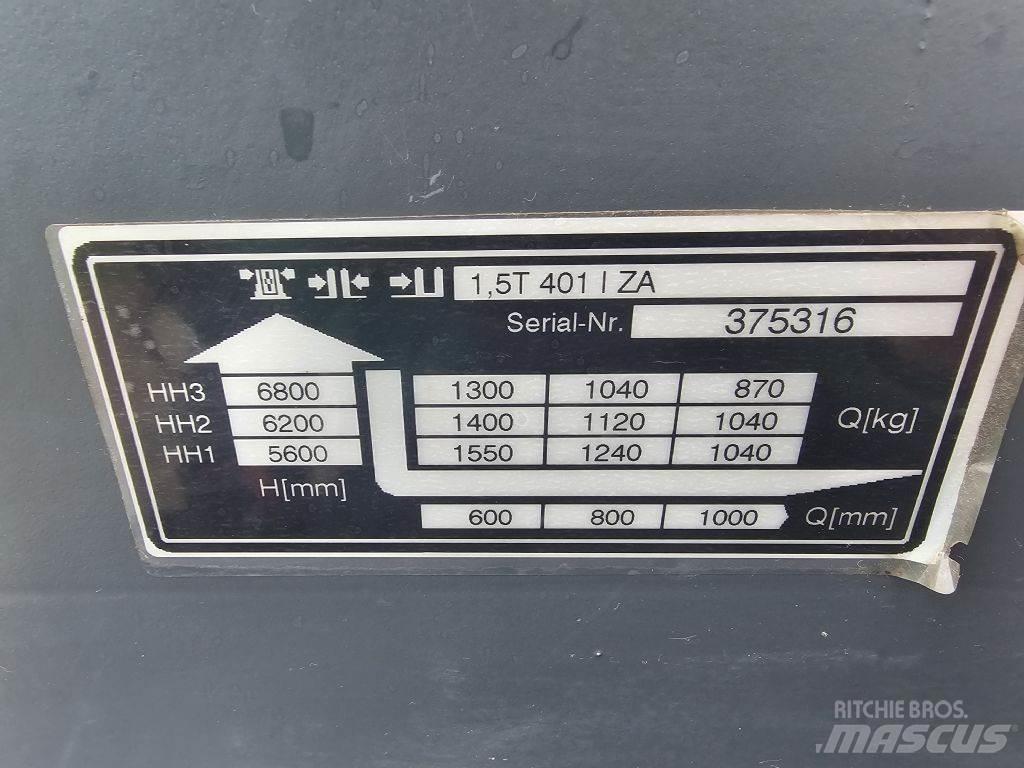 Jungheinrich ETVQ20 Stivuitoare cu patru brate