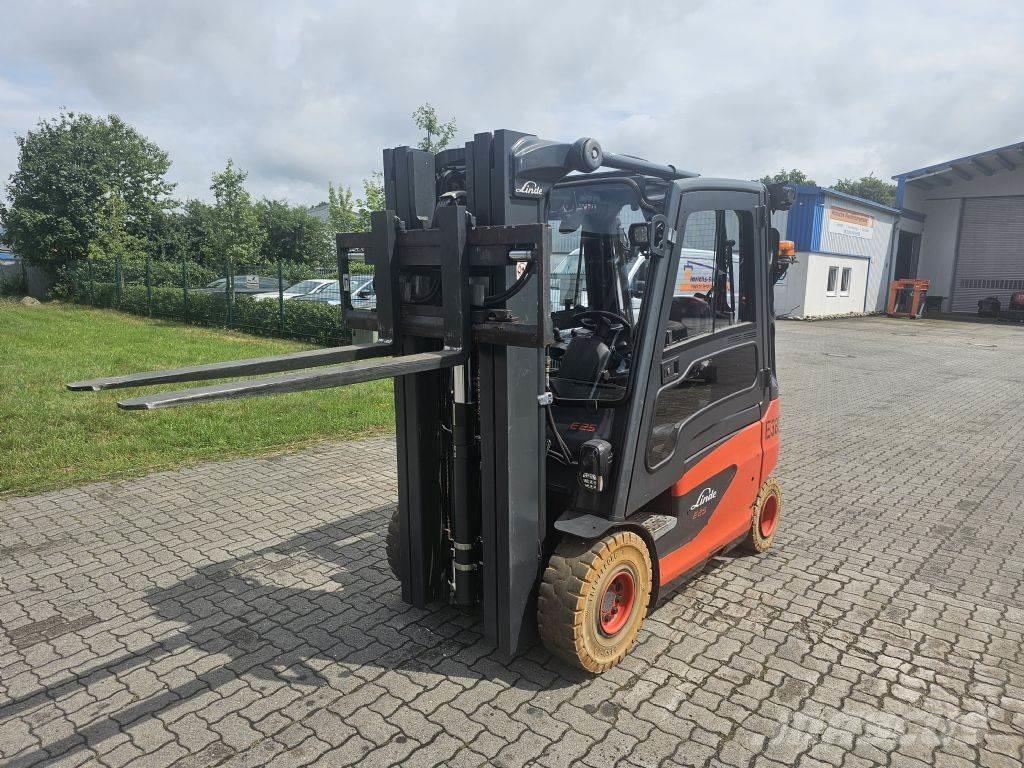 Linde E25-01 UVV Stivuitor electric