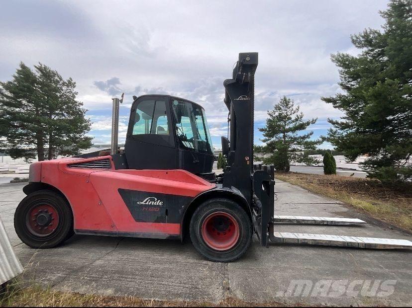 Linde H120/02 Stivuitor diesel