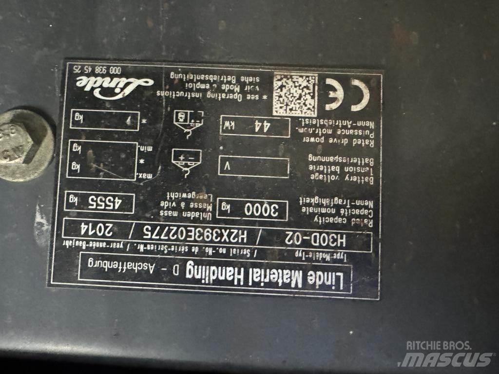 Linde H30D-02 Stivuitor diesel