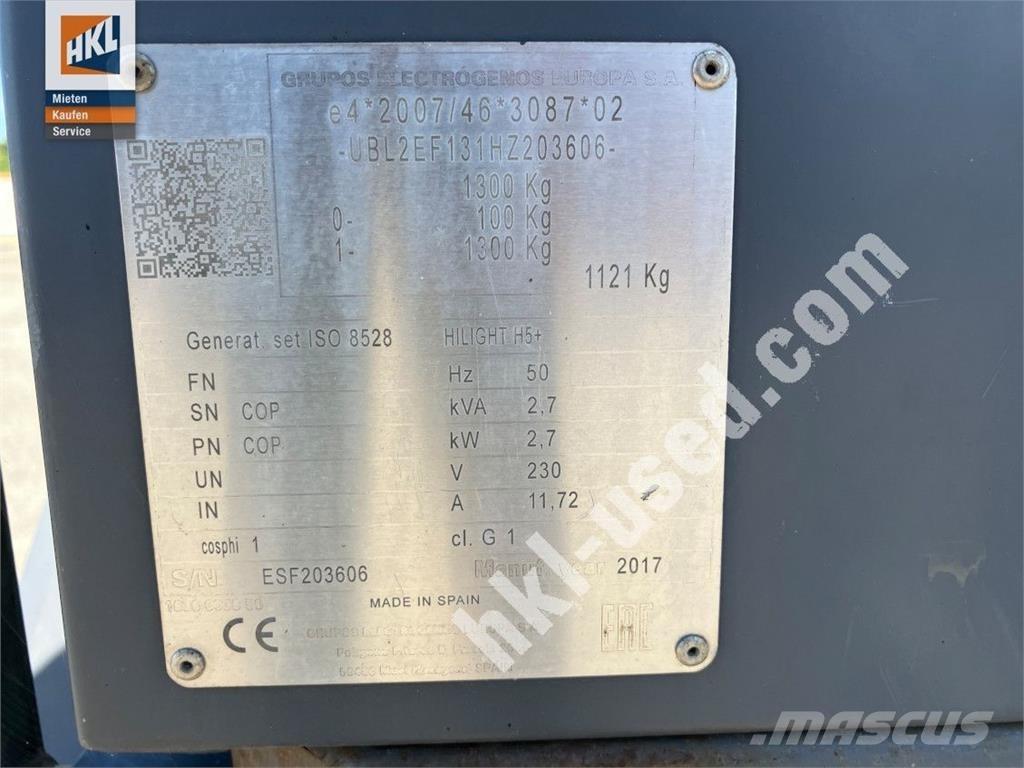 Atlas Copco HILIGHT H5+ Echipamente de luminare