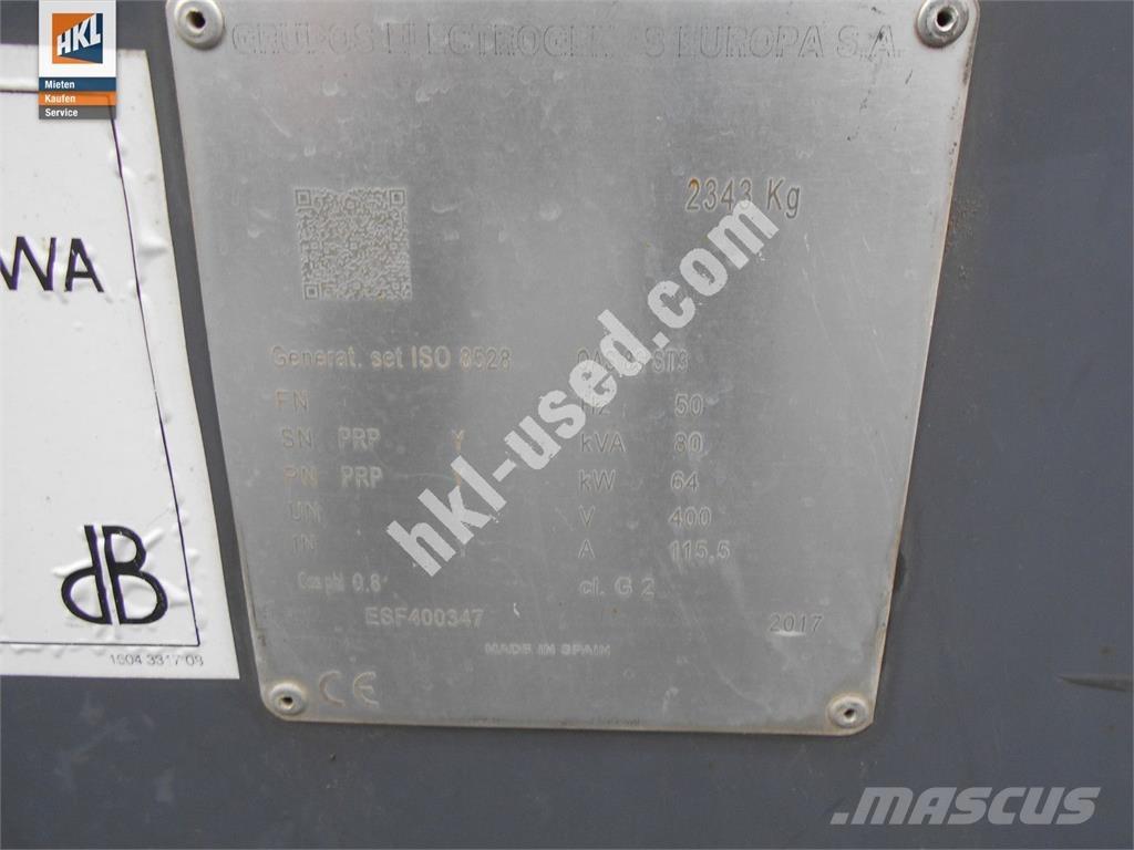 Atlas Copco QAS 80 Alte generatoare