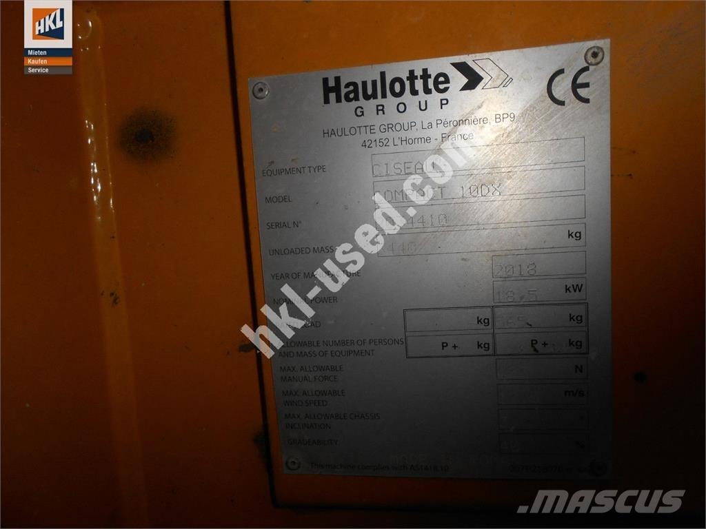 Haulotte COMPACT 10 DX Utilaje construcții - Altele