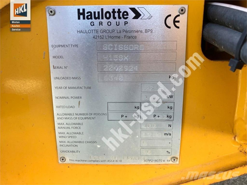 Haulotte H 15 SX Utilaje construcții - Altele