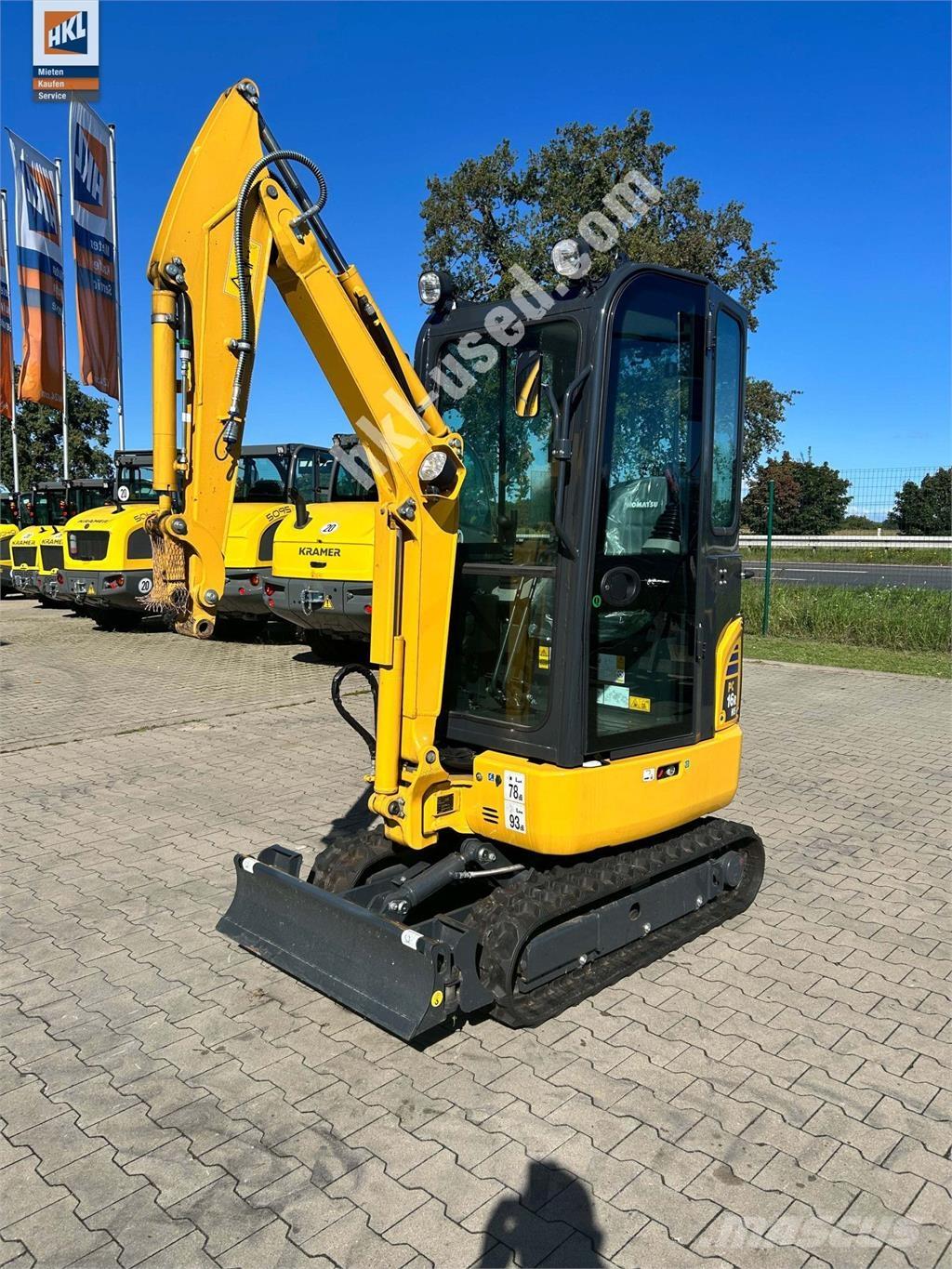 Komatsu PC 16 R-3HS Mini excavatoare < 7t