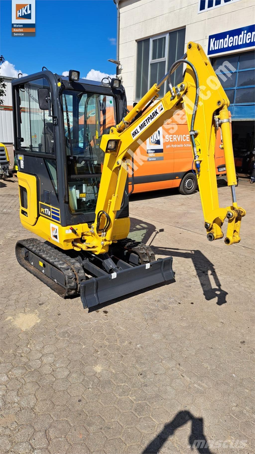 Komatsu PC 17 R-5 Mini excavatoare < 7t