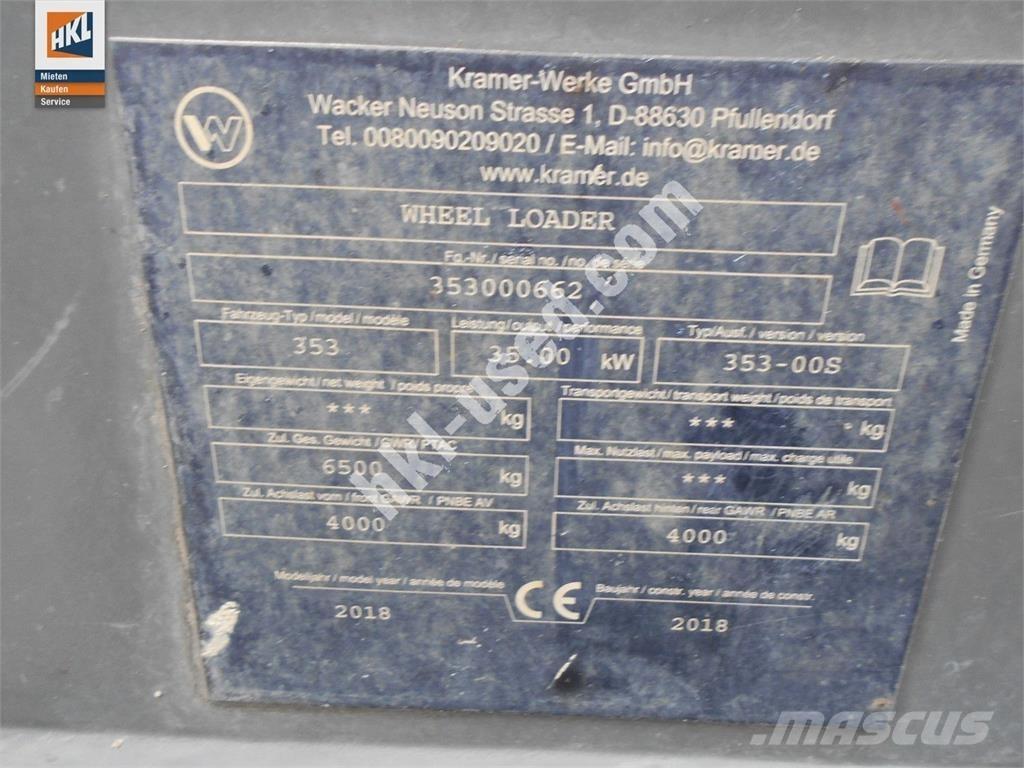 Kramer 5075 Incarcator pe pneuri